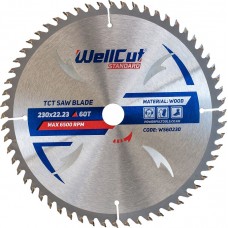 Диск пильний WellCut Standard 230х22.23 60Т